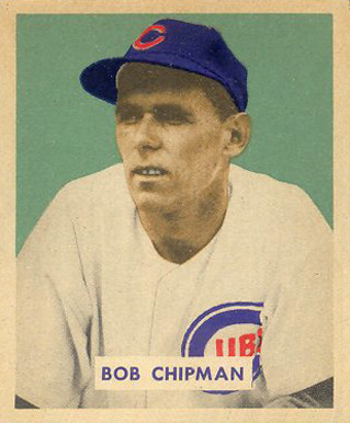 1949 Bowman Bob Chipman #184 Baseball Card