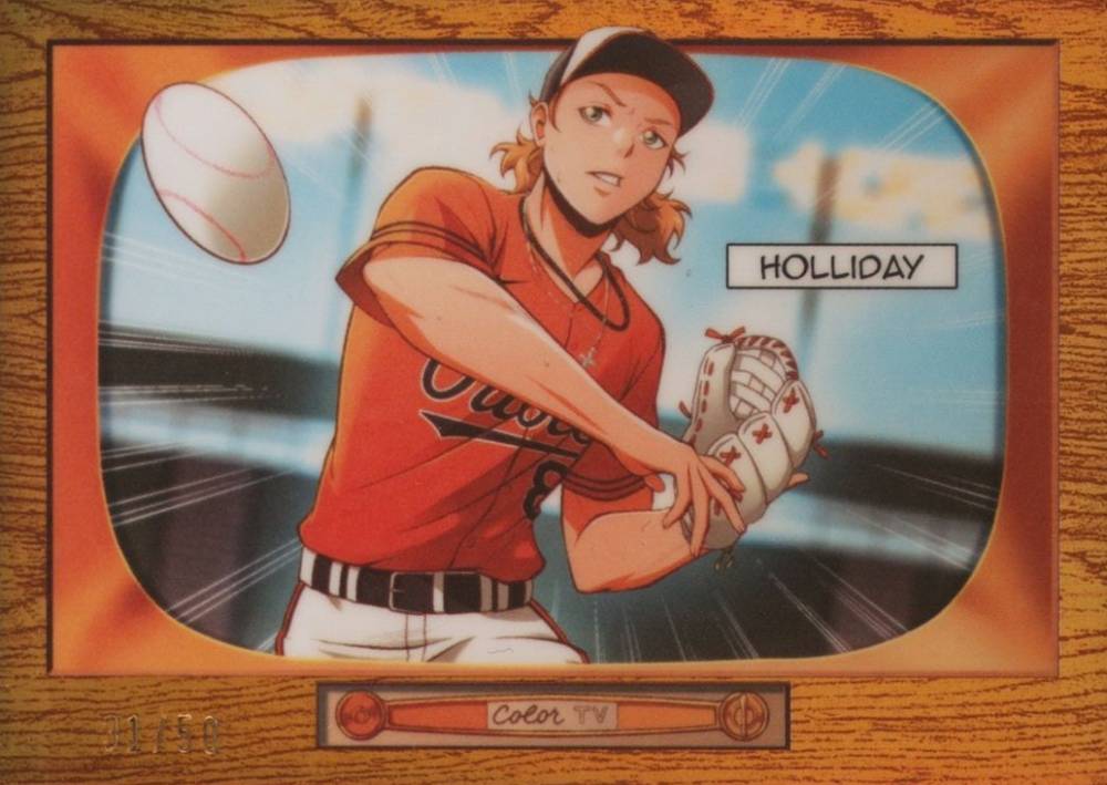 2024 Bowman 1955 Bowman Anime Jackson Holliday #BA6 Baseball Card