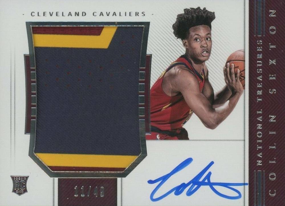 2018 Panini National Treasures Collin Sexton #108 Basketball Card