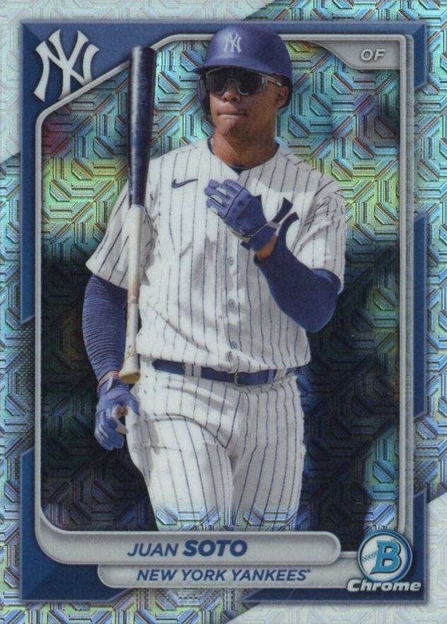 2024 Bowman Mega Box Chrome Juan Soto #78 Baseball Card