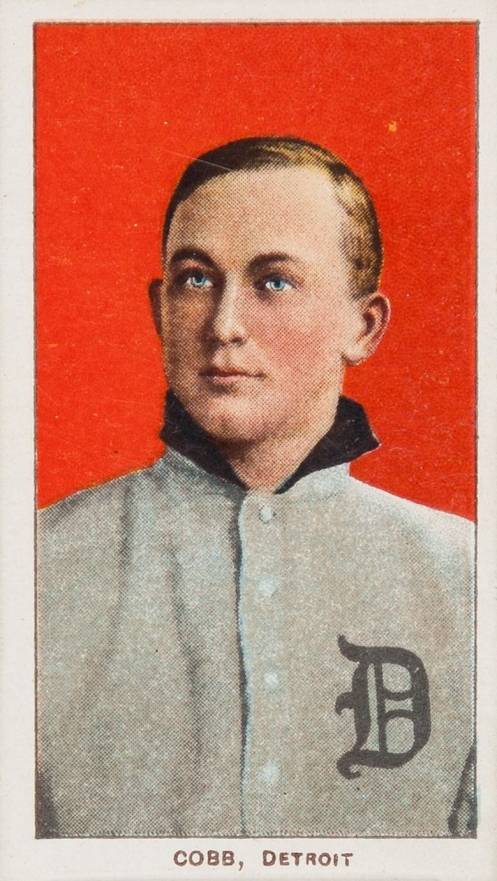 1909 White Borders Sovereign Cobb, Detroit #96 Baseball Card