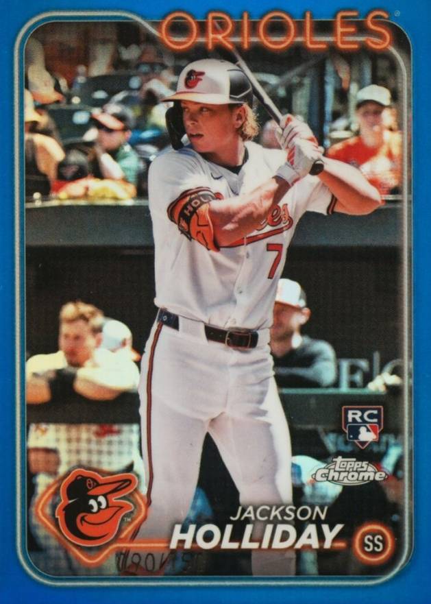 2024 Topps Chrome Jackson Holliday #88 Baseball Card