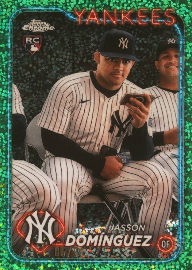 2024 Topps Chrome Jasson Dominguez #89 Baseball Card