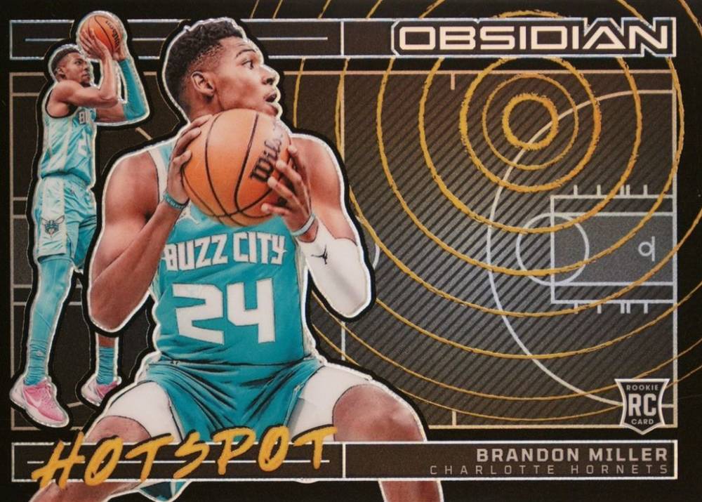 2023 Panini Obsidian Hotspot Brandon Miller #13 Basketball Card