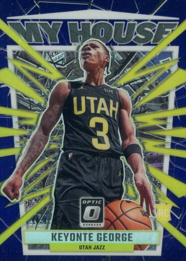 2023 Panini Donruss Optic My House Keyonte George #4 Basketball Card