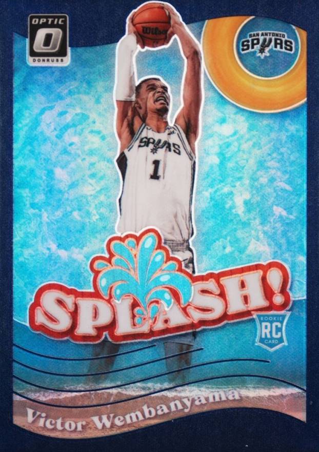 2023 Panini Donruss Optic Splash Victor Wembanyama #6 Basketball Card