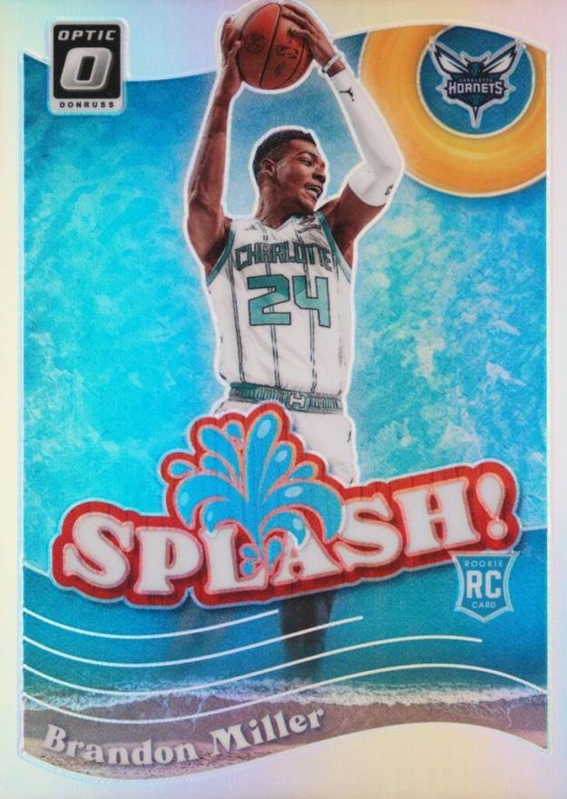 2023 Panini Donruss Optic Splash Brandon Miller #11 Basketball Card