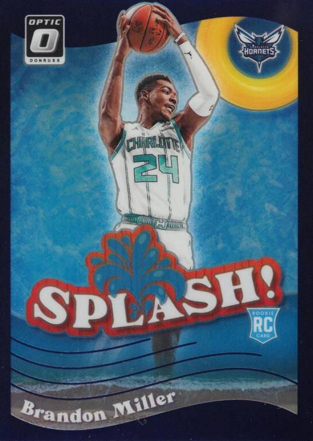 2023 Panini Donruss Optic Splash Brandon Miller #11 Basketball Card