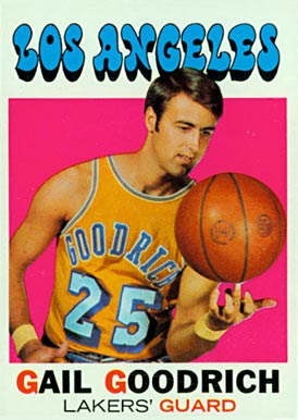 1971 Topps Gail Goodrich #121 Basketball Card