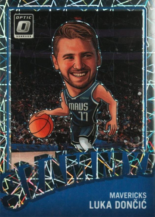 2023 Panini Donruss Optic Slammy! Luka Doncic #17 Basketball Card