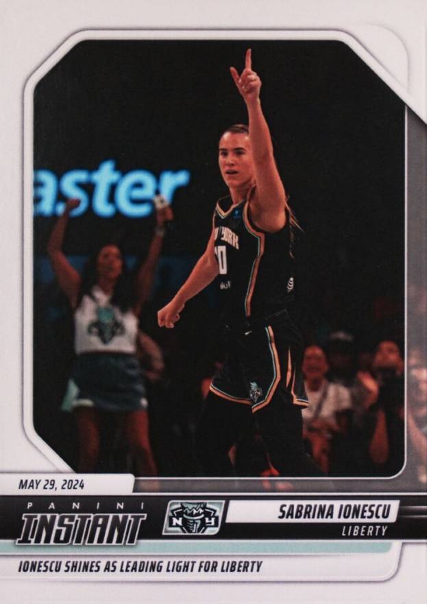 2024 Panini Instant WNBA Sabrina Ionescu #38 Basketball Card