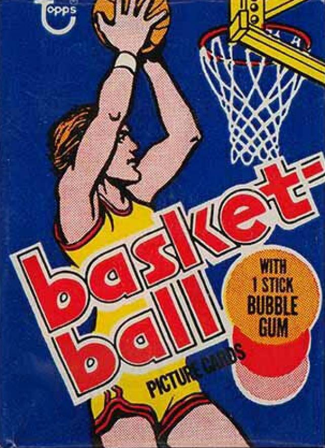 1977 Topps Wax Pack #WP Basketball Card