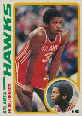 1978 Topps Eddie Johnson #108 Basketball Card