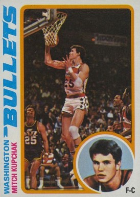 1978 Topps Mitch Kupchak #48 Basketball Card