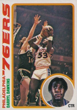 1978 Topps Darryl Dawkins #34 Basketball Card