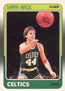 1988 Fleer Danny Ainge #8 Basketball Card