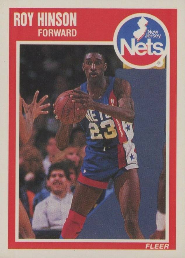 1989 Fleer Roy Hinson #97 Basketball Card