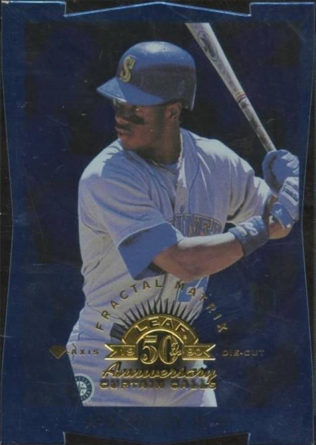 1998 Leaf Fractal Matrix Diamond Axis Ken Griffey Jr. #156 Baseball Card