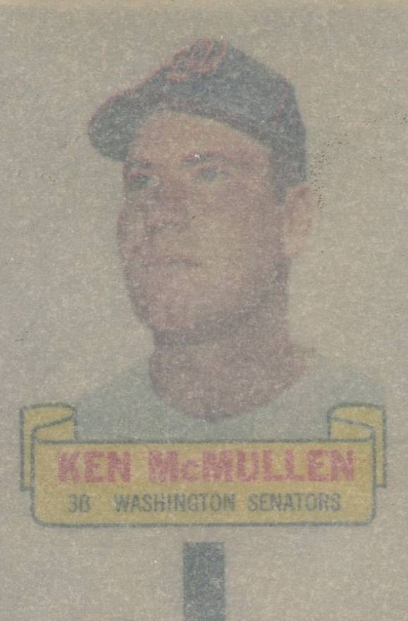 1966 Topps Rub-Offs Ken McMullen #66 Baseball Card