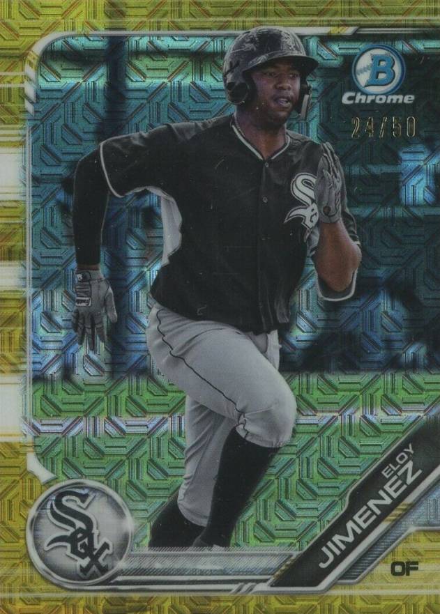 2019 Bowman Mega Box Chrome Eloy Jimenez #150 Baseball Card