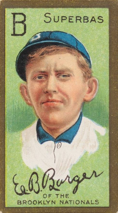 1911 Gold Borders E.B. Barger #10 Baseball Card