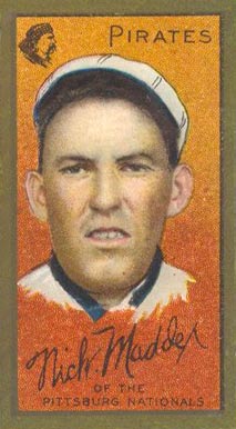 1911 Gold Borders Nick Maddox #130 Baseball Card