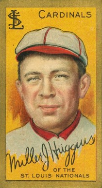 1911 Gold Borders Miller Huggins #99 Baseball Card