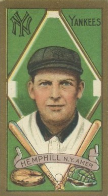 1911 Gold Borders Charlie Hemphill #92 Baseball Card