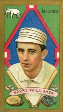 1911 Gold Borders Jack Barry #11 Baseball Card