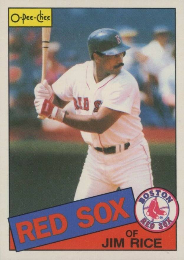 1985 O-Pee-Chee Jim Rice #150 Baseball Card