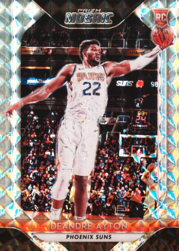 2018 Panini Prizm Mosaic DeAndre Ayton #18 Basketball Card