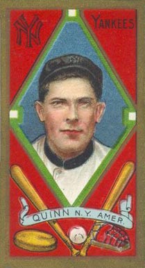 1911 Gold Borders Drum Quinn #170 Baseball Card