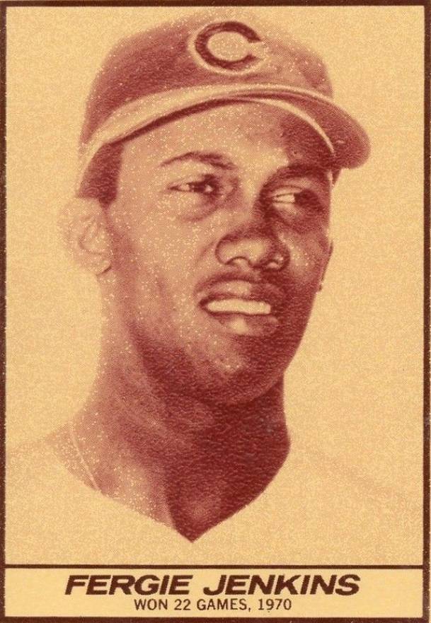 1971 Milk Duds Fergie Jenkins # Baseball Card