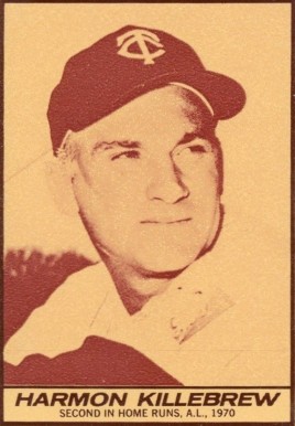 1971 Milk Duds Harmon Killebrew # Baseball Card