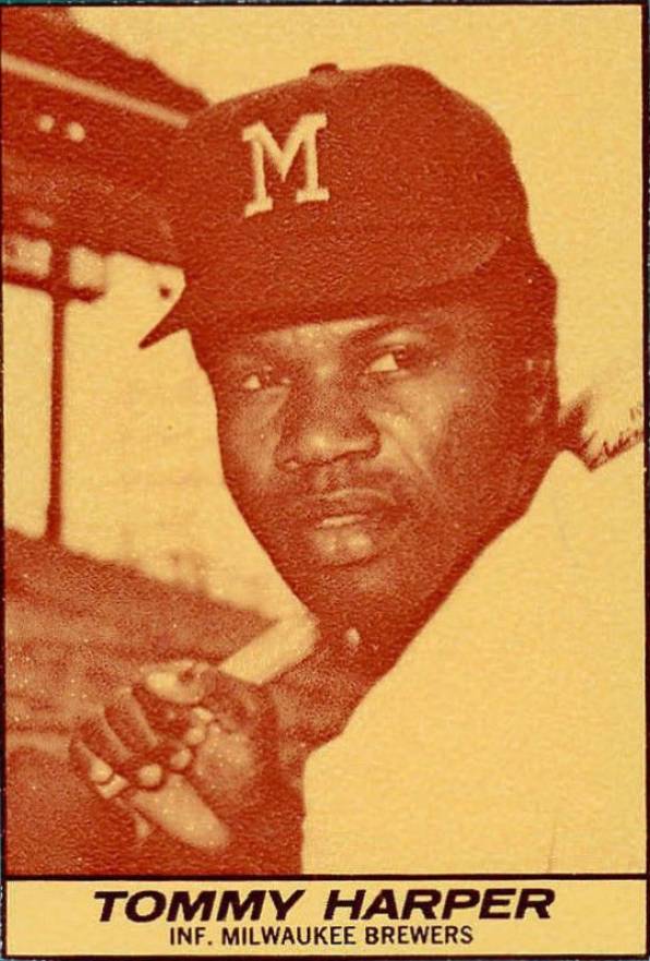 1971 Milk Duds Tommy Harper # Baseball Card