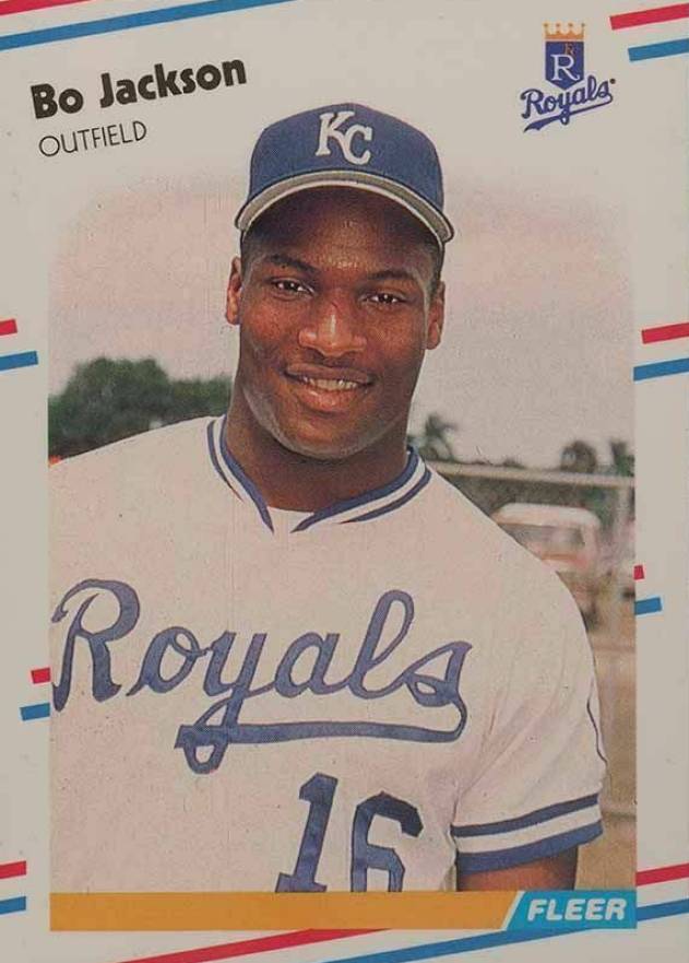 1988 Fleer Glossy Bo Jackson #260 Baseball Card