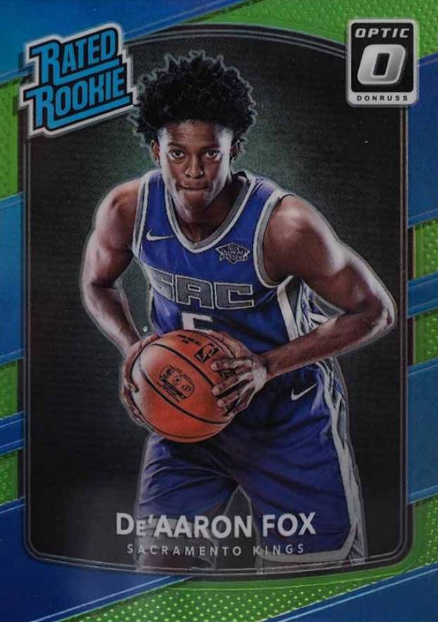 2017 Panini Donruss Optic DE'Aaron Fox #196 Basketball Card