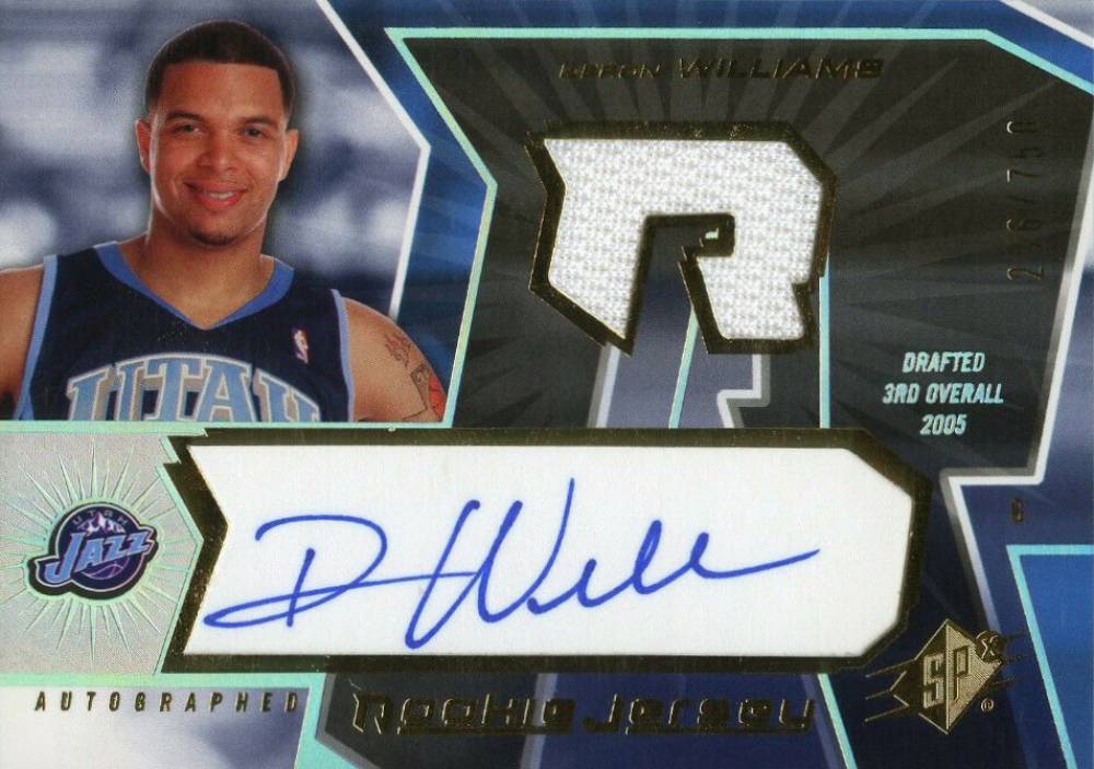 2005 SPx Deron Williams #149 Basketball Card