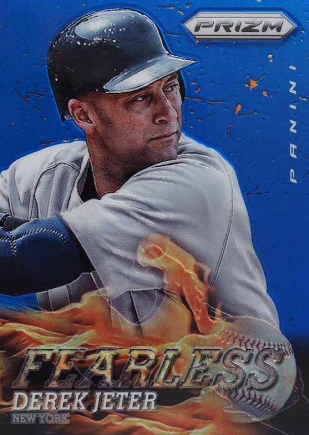 2013 Panini Prizm Fearless Derek Jeter #F3 Baseball Card