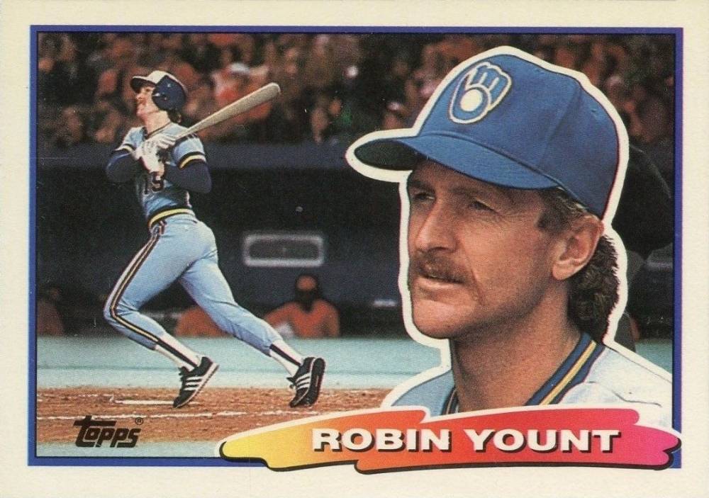 1988 Topps Big Baseball Robin Yount #66 Baseball Card