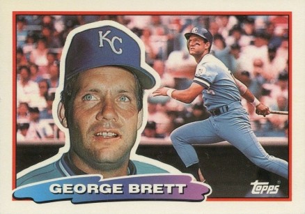 1988 Topps Big Baseball George Brett #157 Baseball Card