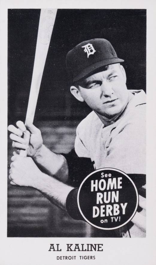 1959 Home Run Derby Al Kaline # Baseball Card