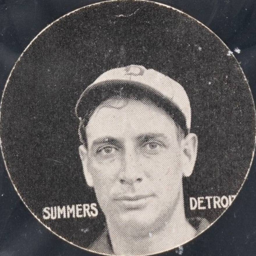 1909 Colgan's Chips Stars of the Diamond Ed Summers # Baseball Card