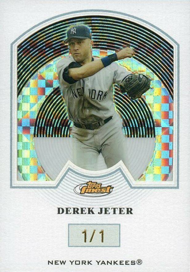 2005 Finest Derek Jeter #125 Baseball Card