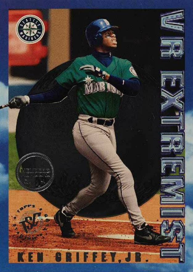 1995 Stadium Club VR Extremists Ken Griffey Jr. #VRE2 Baseball Card