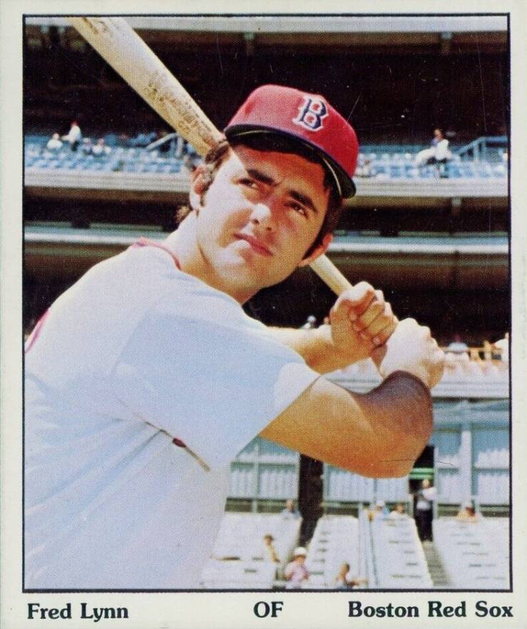 1975 SSPC Puzzle Backs Fred Lynn # Baseball Card