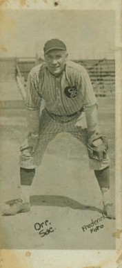 1921 Frederick Foto Service Billy Orr # Baseball Card