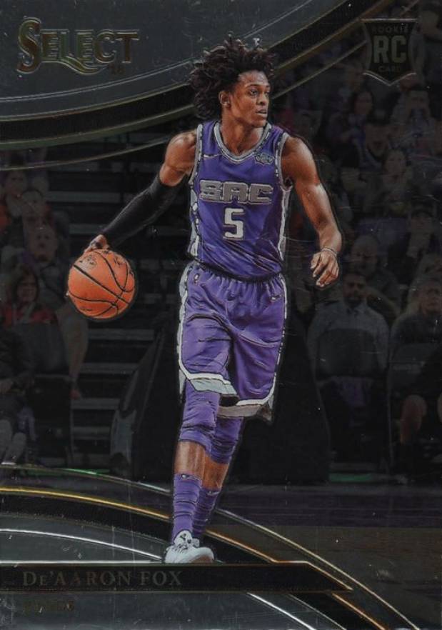 2017 Panini Select  DE'Aaron Fox #217 Basketball Card