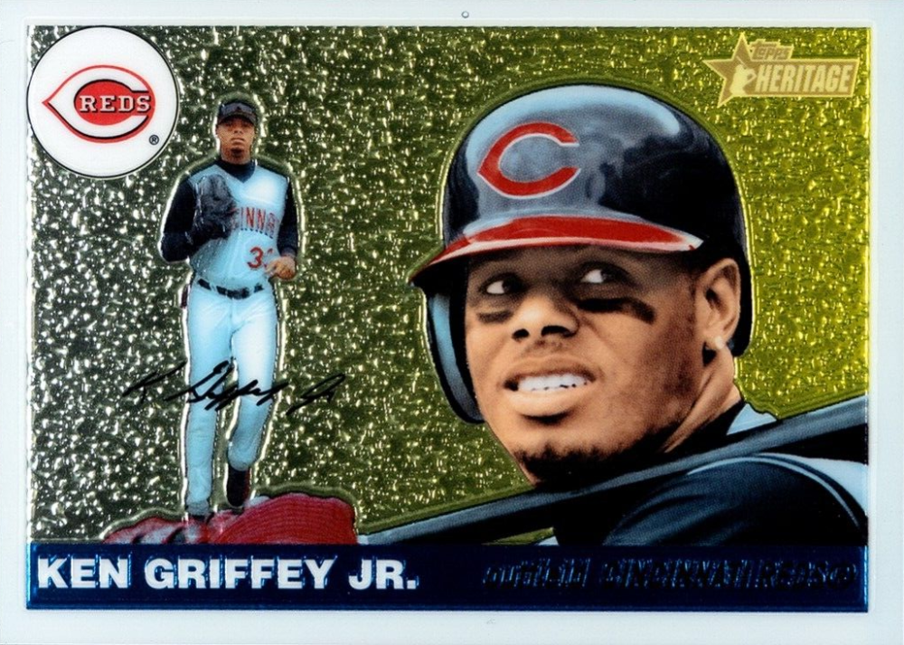 2004 Topps Heritage Chrome Ken Griffey Jr. #26 Baseball Card