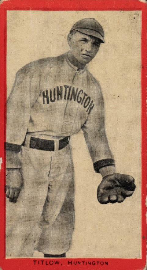 1910 Old Mill Series 4 (Va. Valley League) Titlow # Baseball Card